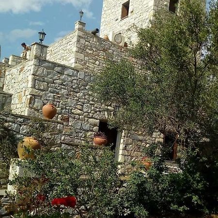 Pírgos Dhiroú Charouda Stone Tower 아파트 외부 사진