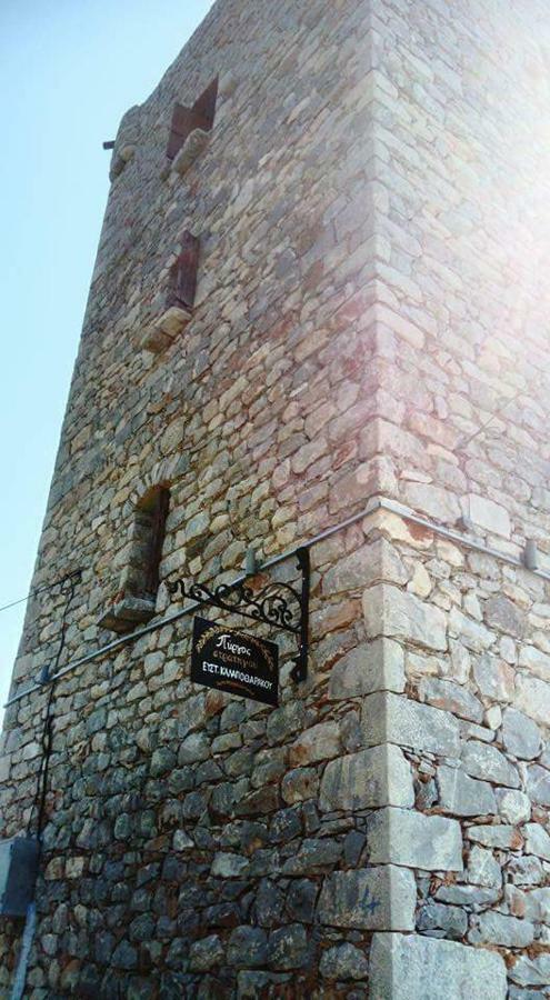 Pírgos Dhiroú Charouda Stone Tower 아파트 외부 사진